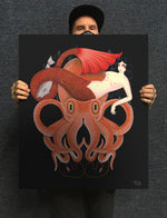 Kyler Martz - Octopus Watercolor 3