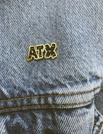 ATX Black & Gold Pin